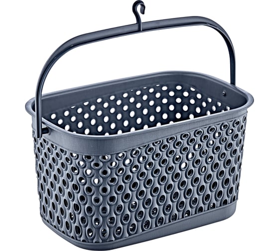 Корзина KATRE Anthracite 3л с крючком, арт. TURAN TRN-172-Anthr 1