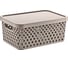 Корзина с крышкой KATRE Terra 12 л, арт. TURAN TRN-179-Terra 1