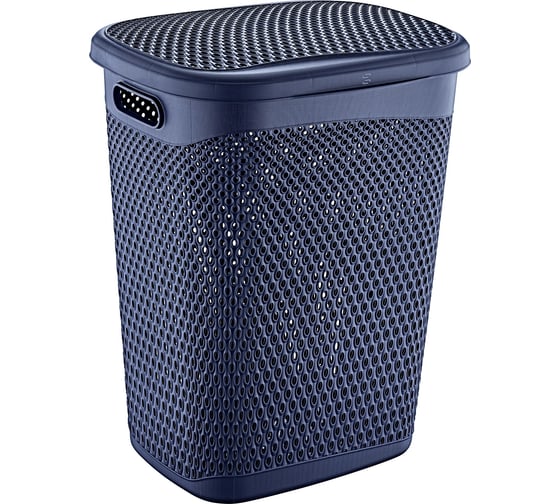 Корзина для белья TURAN KATRE Night blue 55 л TRN-171-Blue