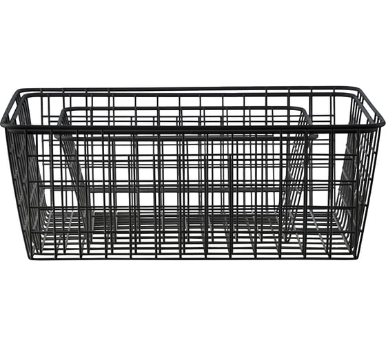 Корзина для хранения Bergenson Bjorn Mina, 28x22,5x12,5 см, черная HF-MN-BSKT-MT-BLK-S 1