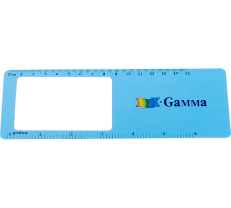 Лупа-закладка Gamma SS-403 в пакете, увеличение Х3 12822 363398