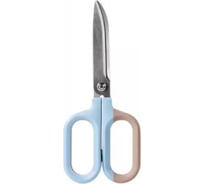 Ножницы DELI ENS055-BL Nusign офисные, 180 мм, титановое покрытие, сталь, синий 13623 1688314