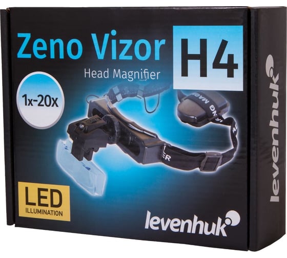 Налобная лупа Levenhuk Zeno Vizor H4 70433