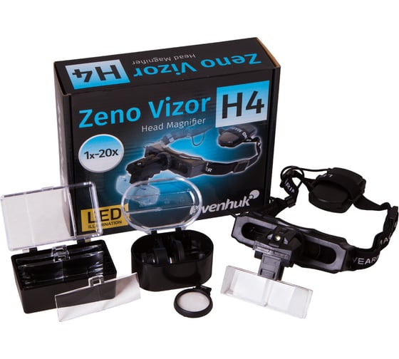 Налобная лупа Levenhuk Zeno Vizor H4 70433