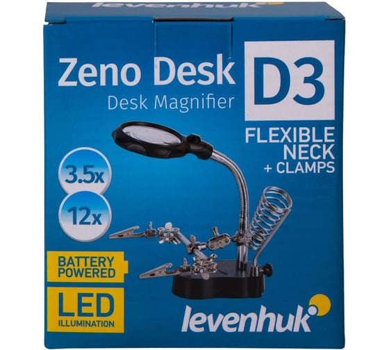 Настольная лупа Levenhuk Zeno Desk D3 70441