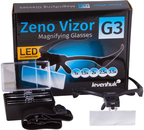 Лупа-очки Levenhuk Zeno Vizor G3 69673