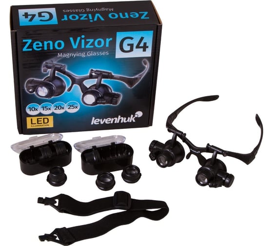 Лупа-очки Levenhuk Zeno Vizor G4 70432