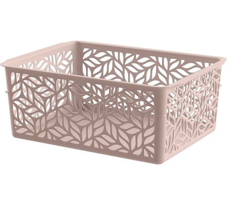 Универсальная корзинка Idiland Linden 1.4 л, 190x140x75 мм, бежевый 221313027/06