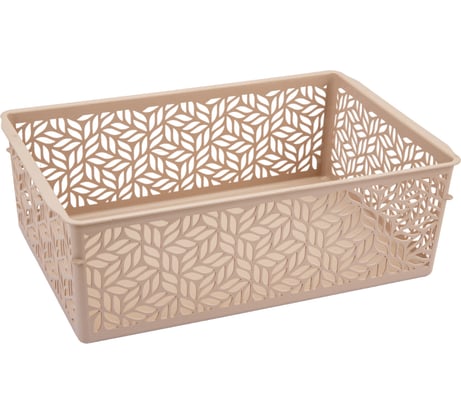 Универсальная корзинка Idiland Linden 4,3 л, 290x190x95 мм, бежевый 221313327/06
