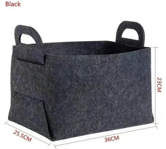 Корзина для хранения ZDK Homium серый laundry5
