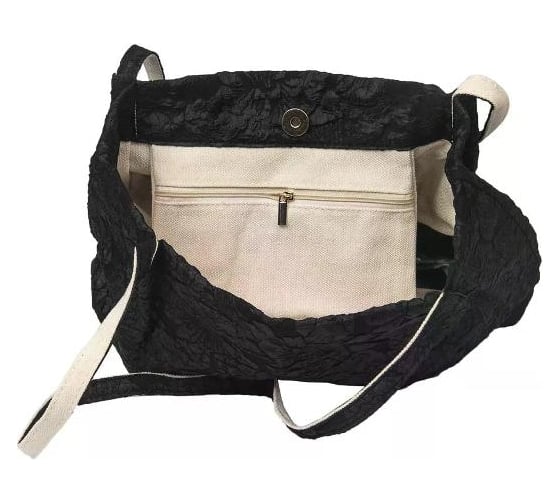 Сумка Homium Comfort, черный, 29х35х12 см shopper05