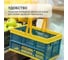Ящик для хранения Nonstopika ZDK Homium, зеленый/желтый, складной короб с ручками box01 3