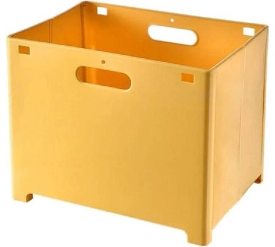 Ящик для хранения Nonstopika ZDK Homium, желтый, складной короб box02 1
