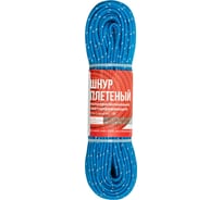 Шнур ЛАНЕКС-КАНАТ lanex полипропиленовый, плетеный, светоотражающий, 4 мм, 16 прядей, с сердечником, 30 м 4673737818840