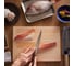 Кухонный нож TOJIRO деба традиционный japanese, длина лезвия 180 мм, сталь "aogami", 2 слоя, рукоять дерево F-977 2