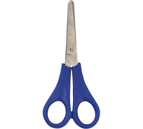 Ножницы Пифагор 135 мм, с линейкой, ассорти, в дисплее 230936