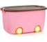 Набор ящиков для хранения на колесах Homium большой, 2 шт., розовый set2boxbig0001pink 2