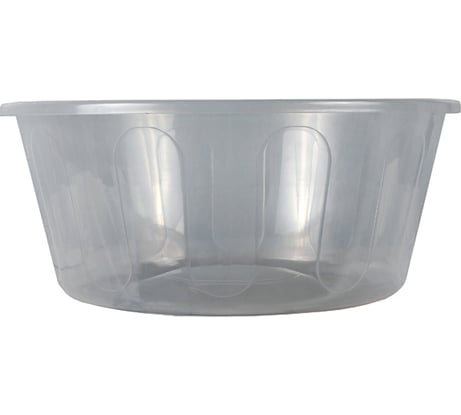 Таз для пищевых продуктов ОНЕСТ 10 л полипропилен, прозрачный mix ТП10-01/П