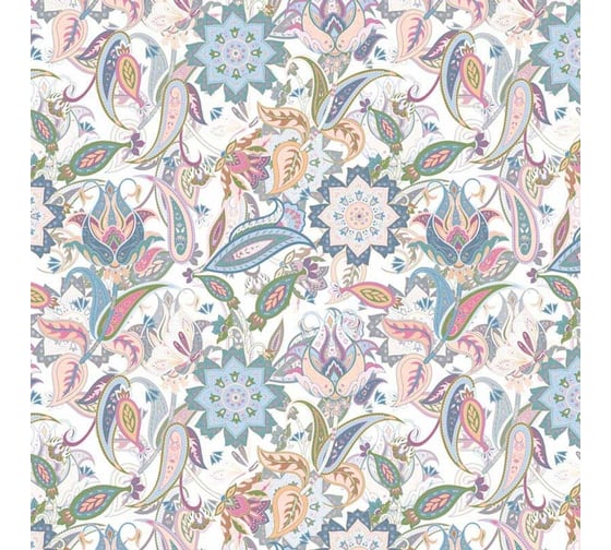 Кофр для хранения Hausmann ПЭТ, 60x50x35 см, бежевый/принт HM-A-12-6-1