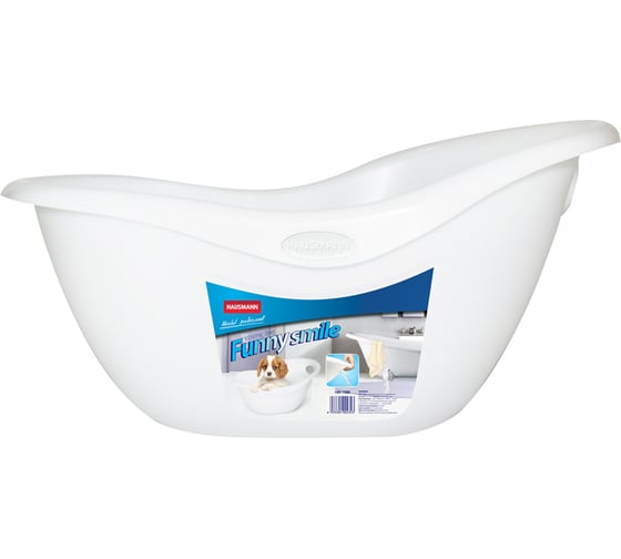 Универсальный таз Hausmann Funny Smile 12 л, цвет белый HM-1088