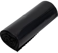 Пакеты для мусора ПНД 60x80 см, 60 л, черные, в рулоне 20 шт. Optiline 23-1054