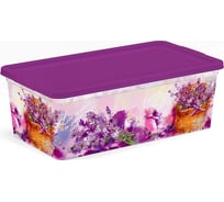 Коробка Полимербыт лаванда, 5.5 л 435110800