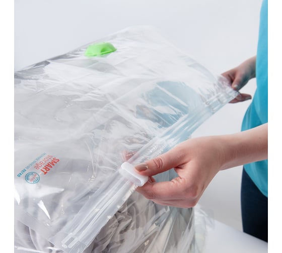 Вакуумный трехмерный пакет с клапаном You'll Love smart storage 80x100x34см /50/1 75663