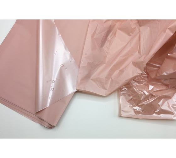 Упаковочная бумага Дон Баллон Тишью, водостойкая (0,6x0,6 м) Розовая пенка, 20 шт. 19/13БТВ 1