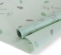 Упаковочная матовая пленка Дон Баллон 45мкм (0,6x10 м) Like, Зеленый чай, 1 шт. 19571Z