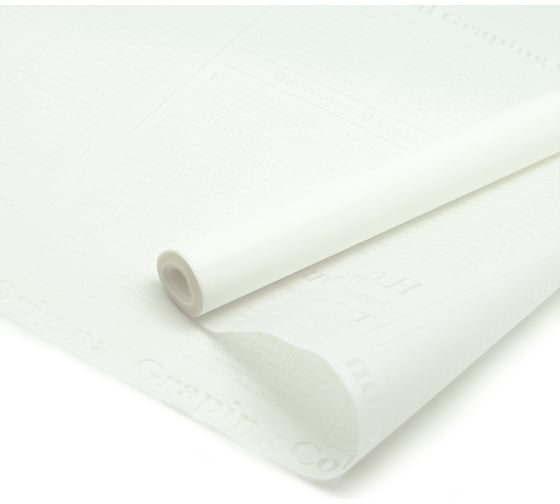 Упаковочная матовая пленка Дон Баллон (0,6x10,3 м) Принт, Белый, 1 шт. П358 1