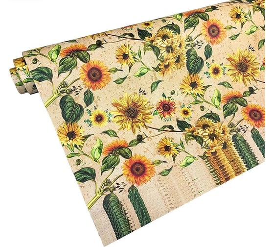 Упаковочная бумага Дон Баллон (0,7x1 м) Солнечная дейзи (подсолнухи), 10 шт. 460000370288 1