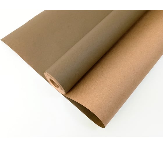 Упаковочная бумага Дон Баллон Крафт 0.84x10 м, Коричневый, 1 шт. 73278 1