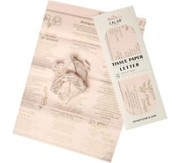 Упаковочная бумага Дон Баллон Тишью, 37 гр, 0.5x0.7 м, Письмо, Розовый, 10 шт. 4640171725232