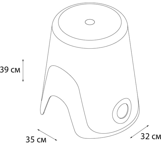 Корзина для белья FIXSEN 2-в-1, фиолетовая 7073-49