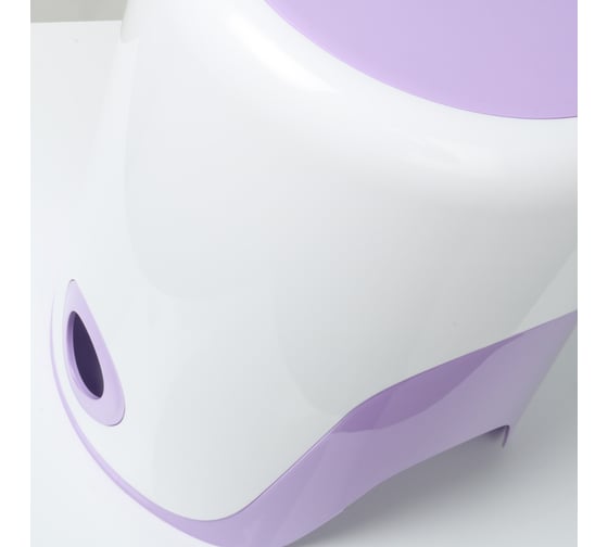 Корзина для белья FIXSEN 2-в-1, фиолетовая 7073-49