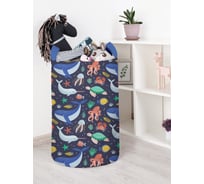 Корзина для игрушек и белья JoyArty Морская братва 60x40см toba_109555_L