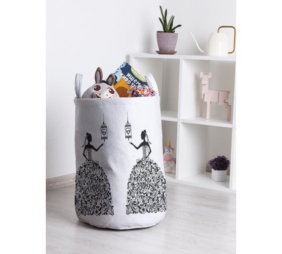 Корзина для игрушек и белья JoyArty Принцесса 50x35см toba_425005_M 1