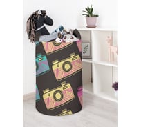 Корзина для игрушек и белья JoyArty Ретро фото 60x40см toba_423753_L