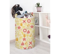 Корзина для игрушек и белья JoyArty Туризм 60x40см toba_423732_L