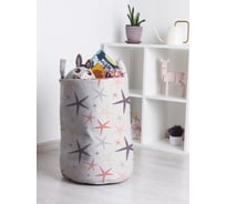 Корзина для игрушек и белья JoyArty Звезды морские 50x35см toba_423852_M