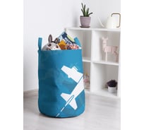 Корзина для игрушек и белья JoyArty Полет в небе 50x35см toba_423736_M