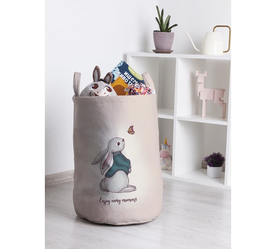 Корзина для игрушек и белья JoyArty Лови момент 50x35см toba_424999_M 1