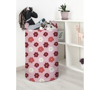 Корзина для игрушек и белья JoyArty Цветные ромашки 60x40см toba_423260_L