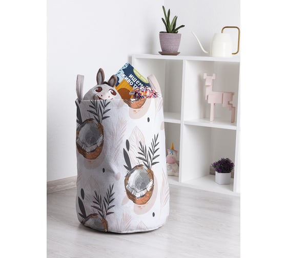 Корзина для игрушек и белья JoyArty Кокосовое чудо 50x35см toba_423827_M 1
