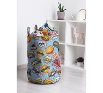 Корзина для игрушек и белья JoyArty BAM BOOM 50x35см toba_423740_M