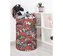 Корзина для игрушек и белья JoyArty Санта Барбара 60x40см toba_423734_L