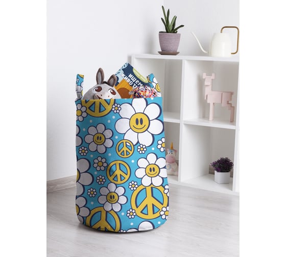 Корзина для игрушек и белья JoyArty Настроение весна 50x35см toba_423887_M 1