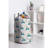 Корзина для игрушек и белья JoyArty Панда индеец 50x35см toba_423834_M