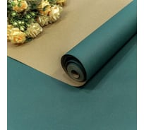 Упаковочная бумага Дон Баллон Крафт 70 гр, (0,7x10 м), Экошик, изумрудный, 1 ст, 1 шт. 35933