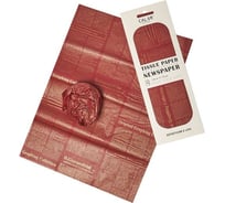 Упаковочная бумага Дон Баллон Тишью 20 гр. (0,5x0,7 м), Газета, красный, 10 шт. 4640171724976